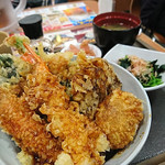 天丼てんや 府中店 - 松茸かき揚げ天丼