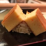 鮨みなと - 玉子鞍掛