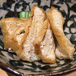 銀座 風見 - 栃尾の油揚げ