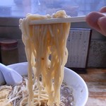 丸福中華そば - 麺