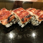 菊水鮓 - あなご押し寿司