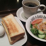 Cafe de metro - 380円のモーニングセット