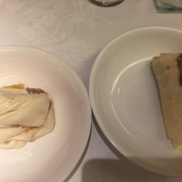 天厨菜館 渋谷店 - 北京ダック  ダックローストのいちじくソース