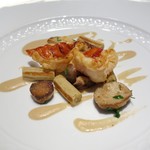 エルミタージュ ドゥ タムラ - オマール海老と栗のニョッキ  ポルチーニソース
