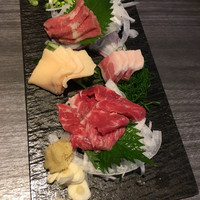 宇田川 紫扇 - 最近新鮮で美味しいお店の馬刺しは食べられる様になりました＼(^o^)／