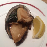 鉄板焼 摩天楼 東京スカイツリー・ソラマチ店 - 鮑の鉄板焼