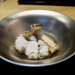 祇園 にし - 鱧のしゃぶしゃぶと松茸