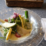 フェルム・ソレイユ - ランチの野菜サラダ