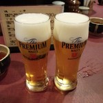 ぎんざ磯むら - ランチビール