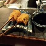 ぎんざ磯むら - 南瓜＆牛串