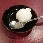 ぎんざ磯むら - シャーベット（レモン）