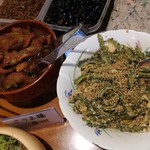 旬菜・旬魚 なかむら - ゴーヤの炒め煮、さつま揚げ煮物