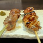 つかふき屋 - もも、ねぎま