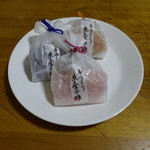 緑寿庵清水 - 小袋3品 桃、蜜柑、巨峰（555円）+8％