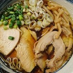 純系鶏蕎麦 琥珀 - ダブルスープ醤油味＋鶏チャーシュー