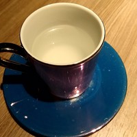焼肉SEJONG 錦店 - お通しは高麗人参のスープ
