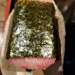 もいわ太陽食堂 - ポーク玉子おにぎり 280円