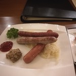 オールデイダイニングリバティー (ホテルボストンプラザ草津びわ湖) - 三種のウインナー