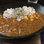 カレーの店 KYU- - ひよこ豆とじゃがいものホクホクカレー