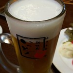 h Shinsekai Kushikatsu Ittoku - プレモルで乾杯