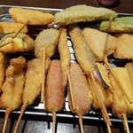 h Shinsekai Kushikatsu Ittoku - 本日の串揚げ２０本