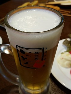 Shinsekai Kushikatsu Ittoku - プレモルで乾杯