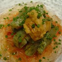 代官山ASO チェレステ 日本橋店 - 完熟ASOトマトとホタテ貝の冷製パスタ
