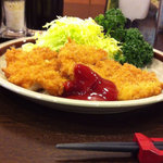 チキンカツ定食