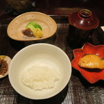 奈良 而今 - 29年9月　御飯とおかず