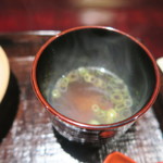 奈良 而今 - 29年9月　味噌汁