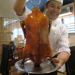中国彩膳 にじょう - 29年9月　シェフと北京ダック