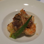 29年9月　車海老、帆立、鯛　XO醤炒め