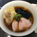 Japanese Soba Noodles 蔦 - 「ワンタン醤油Soba」1200円