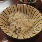 なる屋 - 29年9月　子持ち鮎炊込み御飯