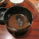 なる屋 - 29年9月　赤出汁　キクラゲ