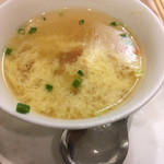 中国料理 黄河 - 玉子トマトスープ