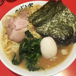 つばさ家 - 大盛味玉ラーメン