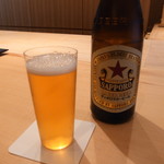 銀座いち分 - まずはビール