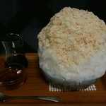 埜庵 - 黒蜜きな粉みるく1200円*2017.09