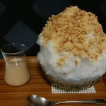 埜庵 - 落花生みるく1200円*2017.09