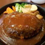 レストラン駿河 - ビッグハンバーグは300g