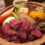 鹿肉&オイスターバル 鹿肉スロウダウン - 胆振産シカ肉ロースト