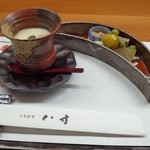 八寸と茶碗蒸し