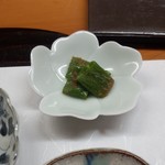 八寸 - 万願寺唐辛子