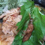 ラーメン 杉田家 - 【再訪】和風新杉田ラーメンは梅とシソと鰹節