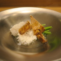 祇園 にし - 29年9月　鱧と松茸のしゃぶしゃぶ