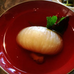 山のごはんよもぎ - （2017年5月）新玉ネギの薬膳スープ
      