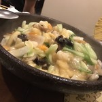 志峰飯店 - コース料理「海鮮おこげ」