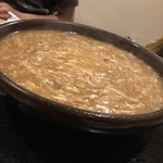 志峰飯店 - コース料理「フカヒレあんかけチャーハン」