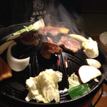 生ラム成吉思汗/ショルダーステーキ/焼き野菜